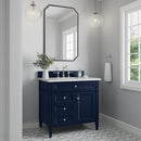 James Martin Brittany 36" Single Bathroom Vanity, Victory Blue