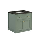 James Martin Chicago 30" Single Bathroom Vanity, Smokey Celadon