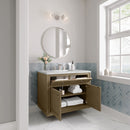 James Martin Chicago 36" Single Bathroom Vanity, Walnut Whisper