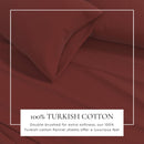 Cotton Solid Flannel Sheet - Nordic Collection by Great Bay Home