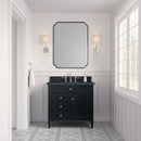 James Martin Brittany 36" Single Bathroom Vanity, Black Onyx