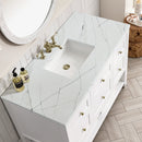 James Martin Breckenridge 48" Single Bathroom Vanity, Bright White