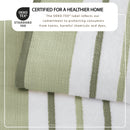 Decorative Cotton Stripe Bath Towel Set - Noelle Collection by Great Bay Home