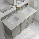 James Martin Brittany 60" Double Bathroom Vanity, Urban Gray