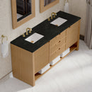 James Martin Solene 72" Double Bathroom Vanity, Seaside Oak