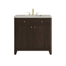 James Martin Gracyn 36" Single Bathroom Vanity, Sable