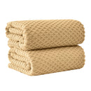 Cotton Diamond Waffle Weave Bath Towel Set - Grayson Collection by Great Bay Home
