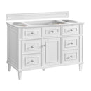 James Martin Lorelai 48" Single Bathroom Vanity, Bright White