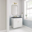 James Martin Chicago 30" Single Bathroom Vanity, Glossy White