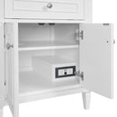 James Martin Lorelai 72" Double Bathroom Vanity, Bright White