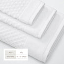 Cotton Diamond Waffle Weave Bath Towel Set - Grayson Collection by Great Bay Home