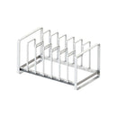 Adjustable Pot Lid and Frying Pan Organizer - Steel