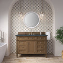 James Martin Brittany 48" Single Bathroom Vanity, Saddle Brown