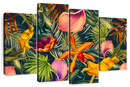Tropical Floral Wall Art