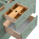 James Martin Breckenridge 72" Double Bathroom Vanity, Smokey Celadon