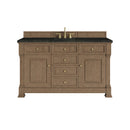 James Martin Brookfield 60" Single Bathroom Vanity, Pecan