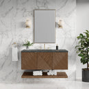 James Martin Marcello 48" Floating Single Bathroom Vanity, Chestnut