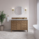 James Martin Brittany 48" Single Bathroom Vanity, Pecan