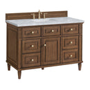 James Martin Lorelai 48" Single Bathroom Vanity, Mid-Century Walnut