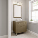 James Martin Chicago 30" Single Bathroom Vanity, Walnut Whisper