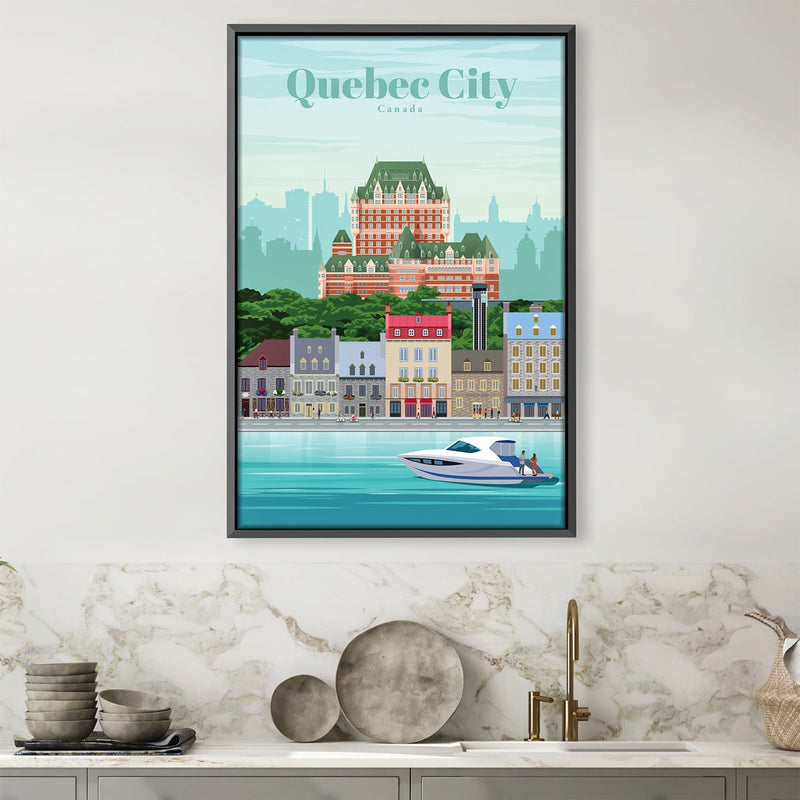 Quebec City Canvas - Studio 324