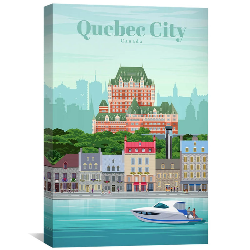 Quebec City Canvas - Studio 324