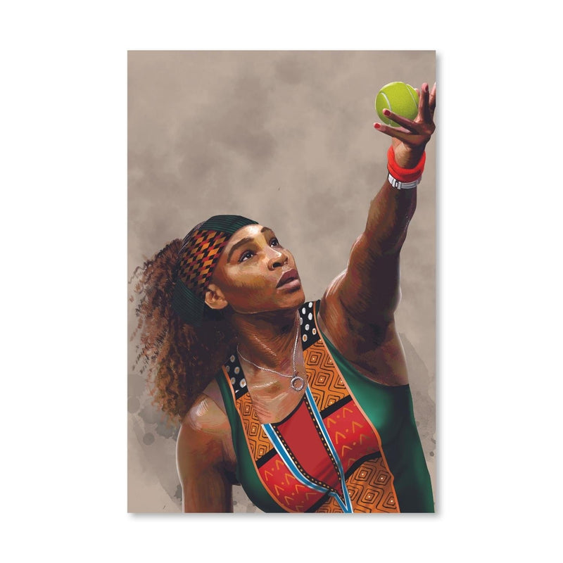 Queen of Tennis Canvas