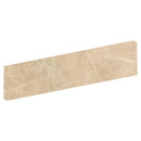 Quest Matte Bullnose Marble Look Porcelain Moldings 4x24