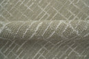 Quick Ship 8x10, 9x12 Beige Contemporary Hand Tufted Wool Rug
