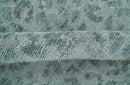 Quick Ship 8x10 Gray And Silver Animal Pattern Hand Knotted Wool Rug