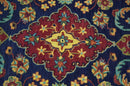 Quick Ship Red And Blue Traditional Design Hand Tufted 3x5 Wool Rug by The Rug Decor