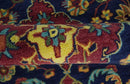 Quick Ship Red And Blue Traditional Design Hand Tufted 3x5 Wool Rug by The Rug Decor