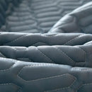 GobekUsa Cooling Latex Fitted Sheet Set: Soft 3-Layer Mattress Protector for Hot Sleepers