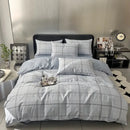 GobekUsa 100% Cotton Geometric Printed Bed Set - Single Queen Size Bedding