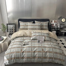 GobekUsa 100% Cotton Geometric Printed Bed Set - Single Queen Size Bedding