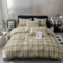 GobekUsa 100% Cotton Geometric Printed Bed Set - Single Queen Size Bedding