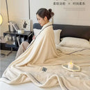 GobekUsa Cozy Cotton Velvet Plush Blanket: Luxuriously Soft and Warm Light Blanket