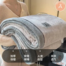 GobekUsa Cozy Cotton Velvet Plush Blanket: Luxuriously Soft and Warm Light Blanket