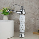 GobekUsa Golden Plated Bathroom Basin Faucet High Short Style Single Handle Sink Mixer Tap