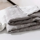 GobekUsa Cotton Summer Blanket: Soft and Airy Bedspread for Single/Double Beds