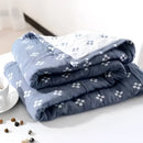 GobekUsa Cotton Summer Blanket: Soft and Airy Bedspread for Single/Double Beds