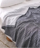 GobekUsa Cotton Summer Blanket: Soft and Airy Bedspread for Single/Double Beds