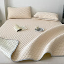 GobekUsa Cooling Mat & Pillowcase Set - Soft Summer Pad for Bed, Single/Double/Queen Sizes