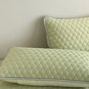 GobekUsa Cooling Mat & Pillowcase Set - Soft Summer Pad for Bed, Single/Double/Queen Sizes