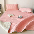 GobekUsa Cooling Mat & Pillowcase Set - Soft Summer Pad for Bed, Single/Double/Queen Sizes