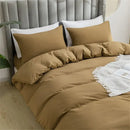 GobekUsa Brushed Duvet Cover Set | Soft Skin-Friendly Bedding | Full Queen King Twin Sizes