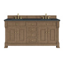 James Martin Brookfield 72" Double Bathroom Vanity, Pecan