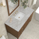 James Martin Myrrin 48" Single Bathroom Vanity, Mid-Century Walnut