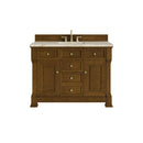 James Martin Brookfield 48" Single Bathroom Vanity, Honey Oak