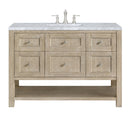 James Martin Breckenridge 48" Single Bathroom Vanity, Whitewashed Oak